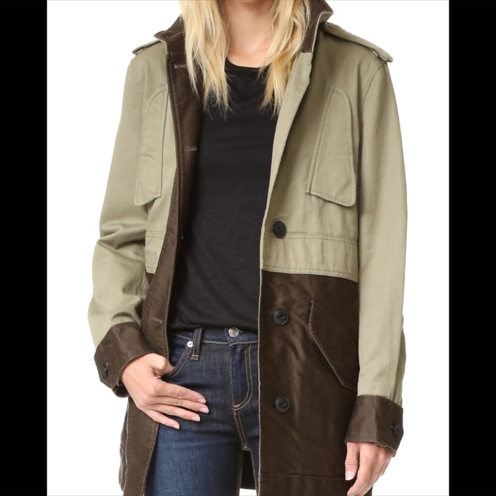 LAST ONE Rag & Bone Kinsley Cocoon Coat - Picture 4 of 8